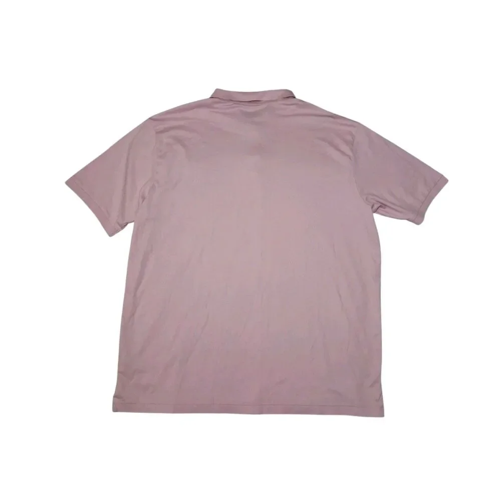 Ralph Lauren Men's 2XLT Polo Shirt Solid Pink NEW WITH TAGS Short Sleeve